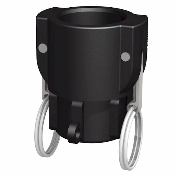 CPP 1″ Female Camlock × 1″ NPT Female (Type D)