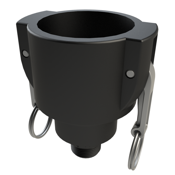 CPP 2″ Female Camlock Swivel × ¾″ BSPT Male (Type SB)