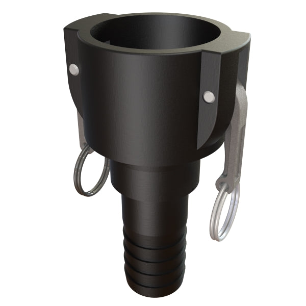 CPP 2″ Female Camlock Swivel × 1½″ (38mm) Hose Tail (Type SC)