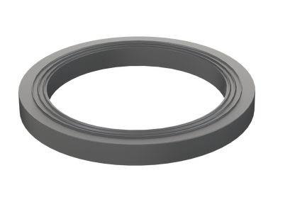 2'' cam gasket, Olefin elastomer, black