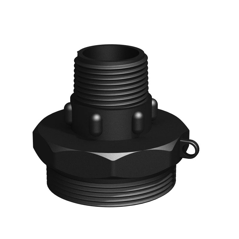 BCS G2 × 11.5 (2″ BSP/NPS) Drum Thread × 1″ BSPT Male – GF Polypropylene – CPP®