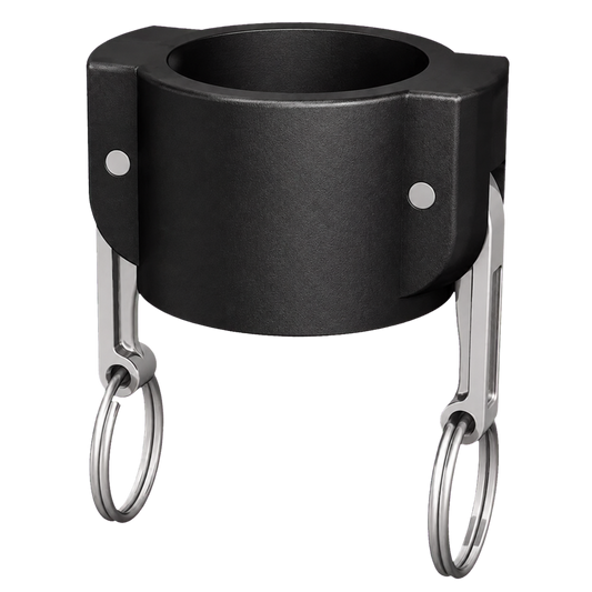 CPP 1½″ Female Camlock Dust Cap (Type DC)