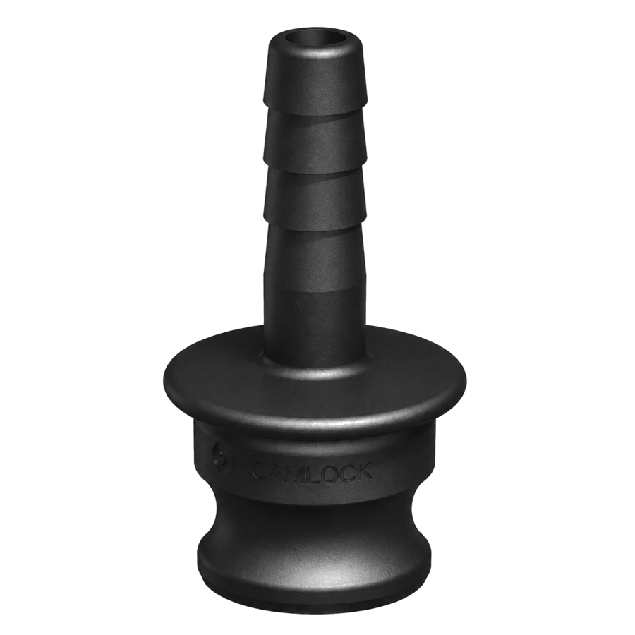 CPP ¾″ Male Camlock × ½″ (13mm) Hose Tail (Type E)