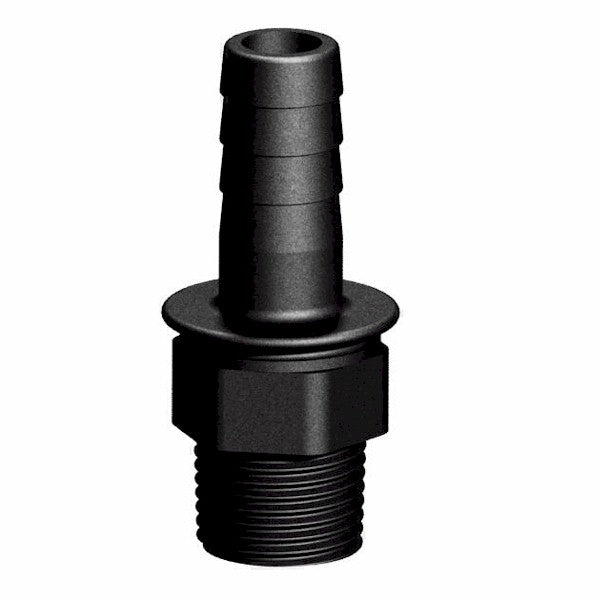 ¾'' BSP hex. Male X ¾''(19mm) hose tail G/P/P