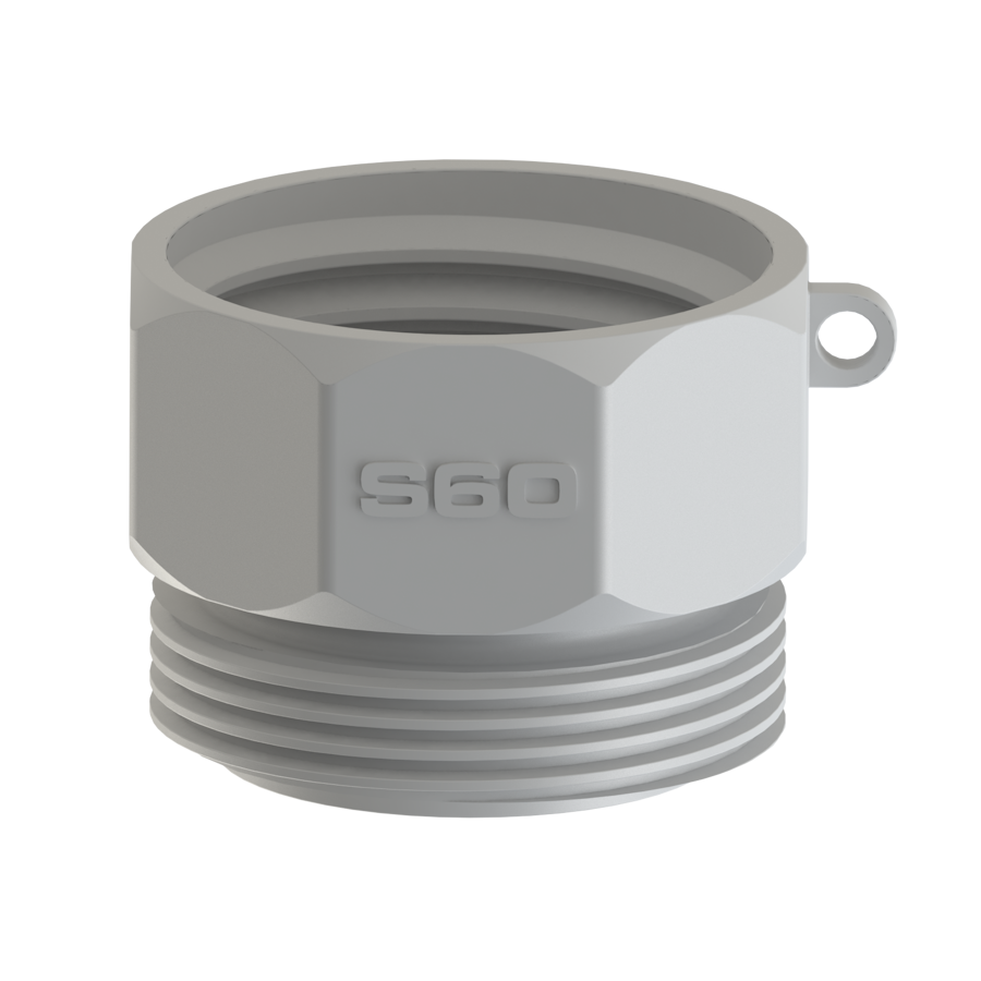 2'' IDF male thread x S60 x 6 female buttress G/P/P (food) – CPP.PARTS