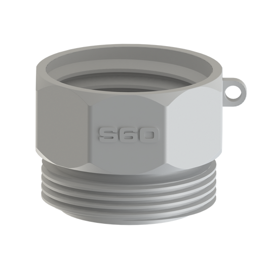 2'' IDF male thread x S60 x 6 female buttress G/P/P (food)