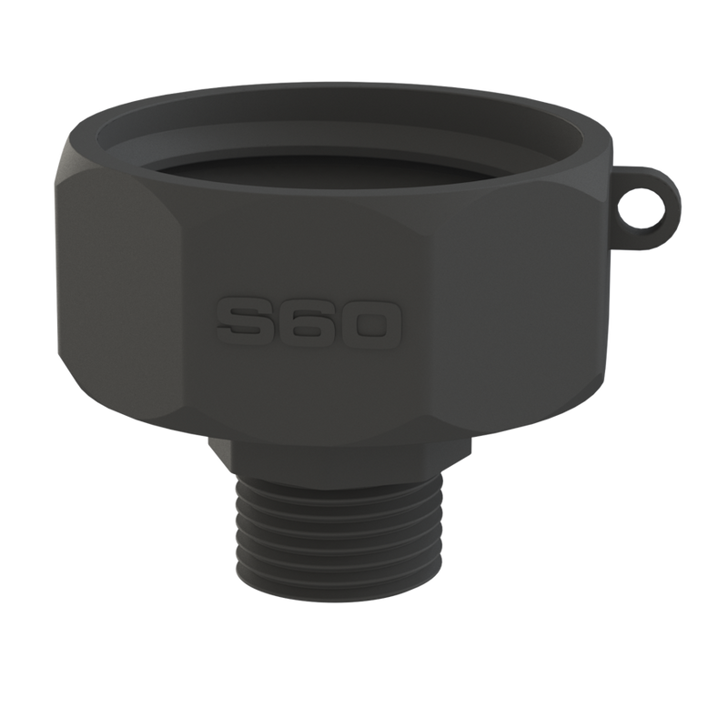 S60X6 Female × ¾″–11.5 NHR Male - GF Polypropylene - CPP®
