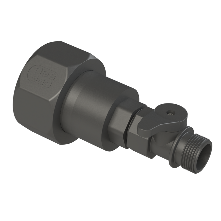 CPP S60X6 Female Swivel × ¾″ BSPP Male Ball Valve