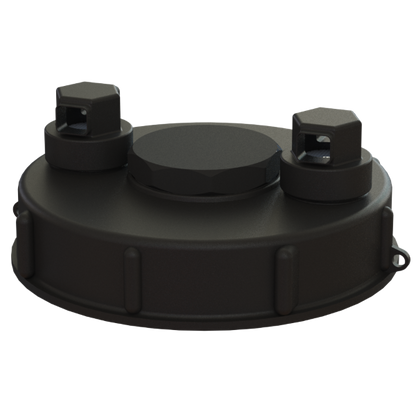 150mm (6'') IBC fill cap, 2 fast auto vents, G2 X 11.5, G/P/P