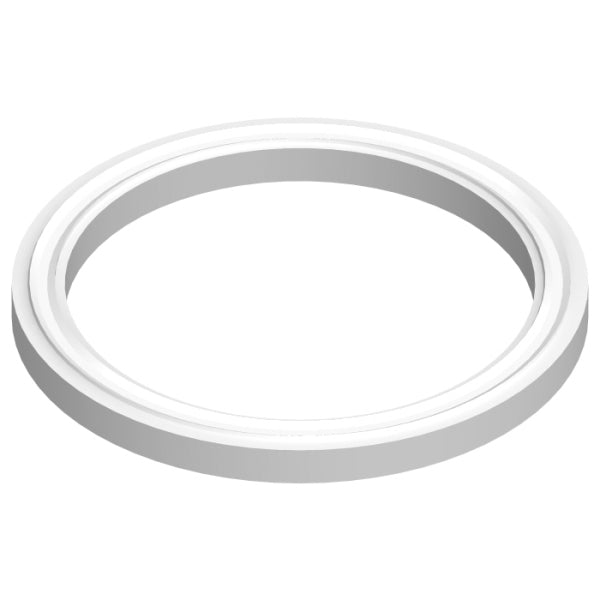 2'' Lugged Gasket Ribbed  White PP