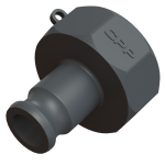 ¾'' Camlock adapter X 2” NPS female C/W seal