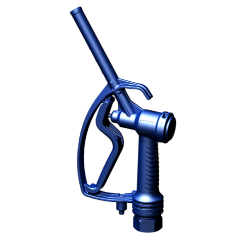 ¾''(19mm) trigger nozzle, 1'' BSP female, PA6 - Viton, Blue